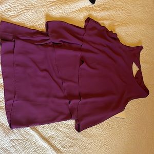 Cute purple evening dress